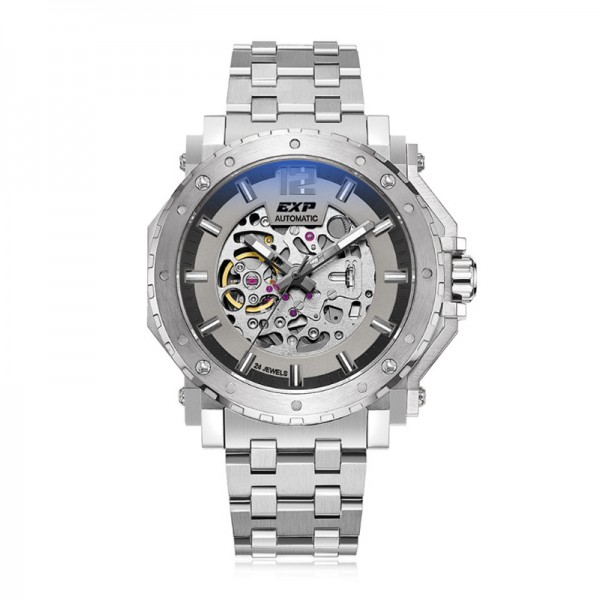 Expedition 6402 Silver Grey Automatic Skeleton MABSSGR